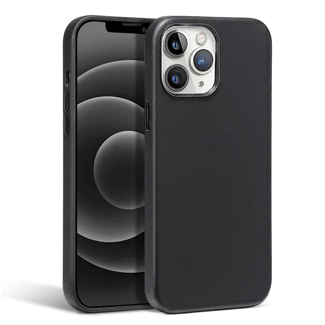 Leather MagSafe Shockproof Case for iPhone