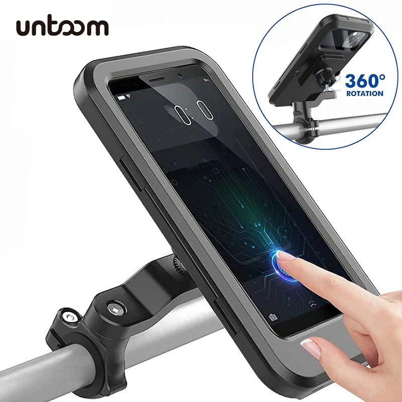 UNTOOM 360° Universal Magnetic Waterproof Bike Phone Mount
