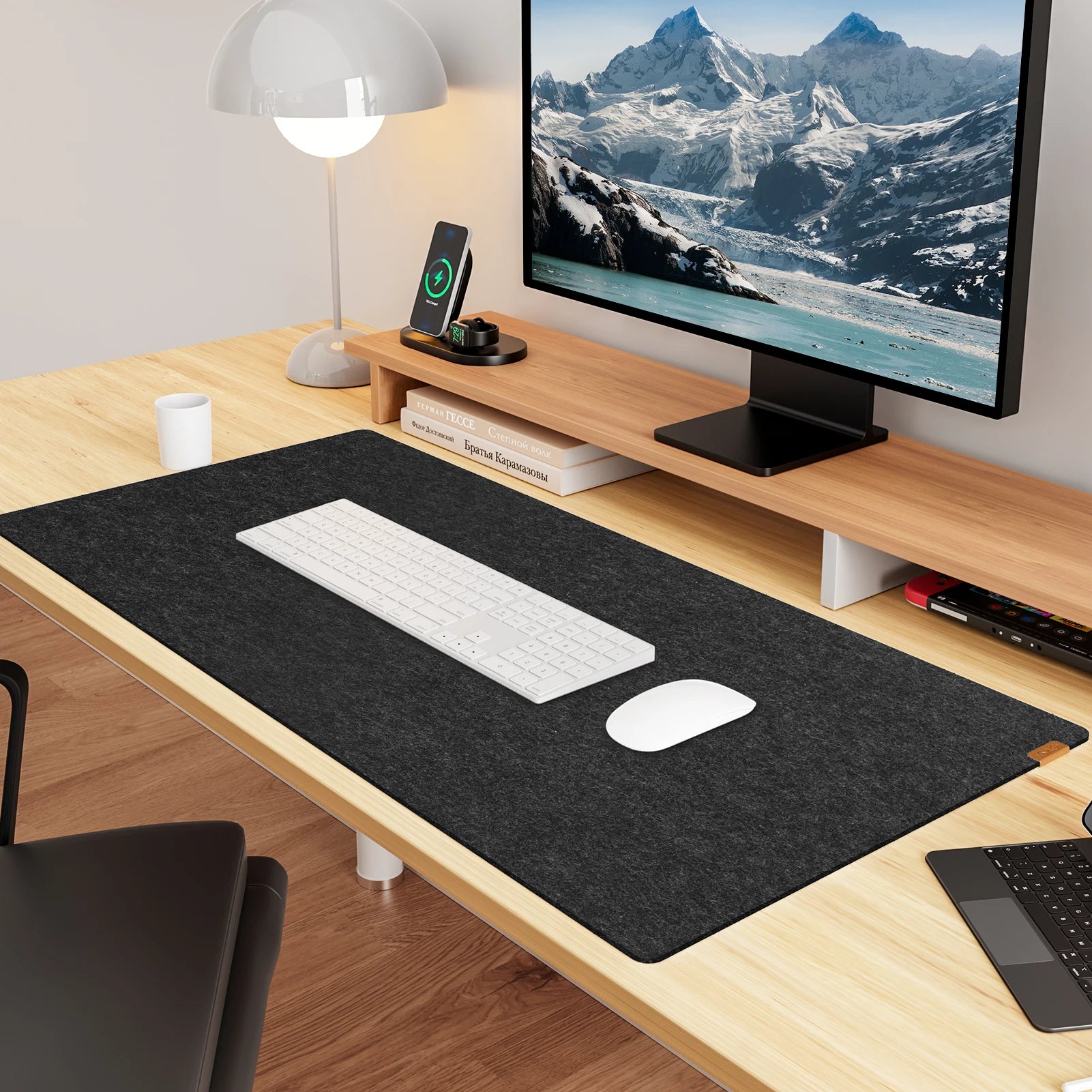 YSAGi Non-Slip Felt Desk Mat
