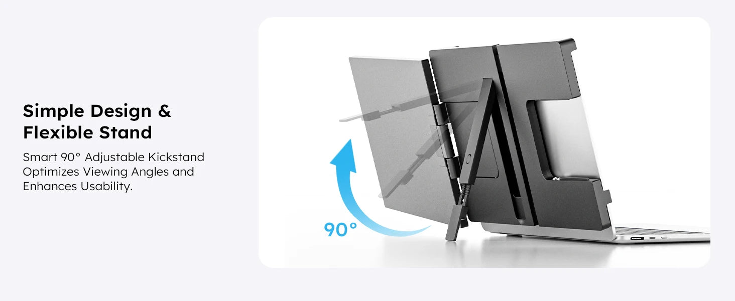 DOPESPLAY Full HD 15.6" IPS Portable Monitor and Laptop Screen Extender