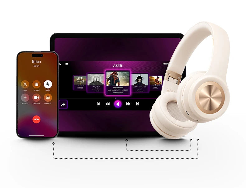 PICUN Solo6 ENC Bluetooth Wireless Headphones