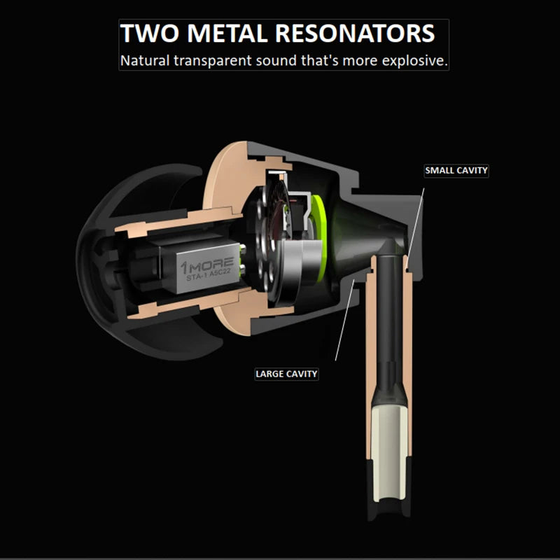 1MORE Triple Driver E1010 Wired Earphones