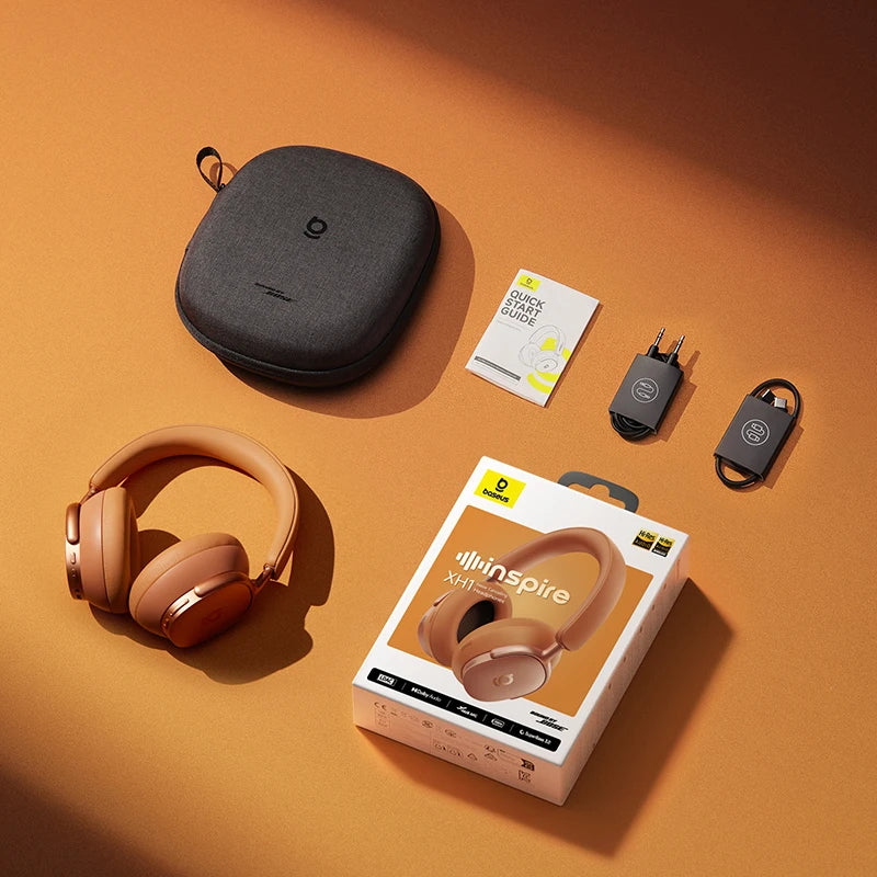 BASEUS Inspire XH1 Active Noise Cancelling Bluetooth Wireless Headphones