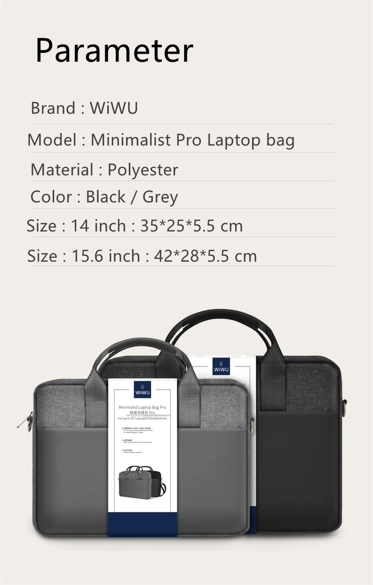 Minimalist laptop briefcase shop