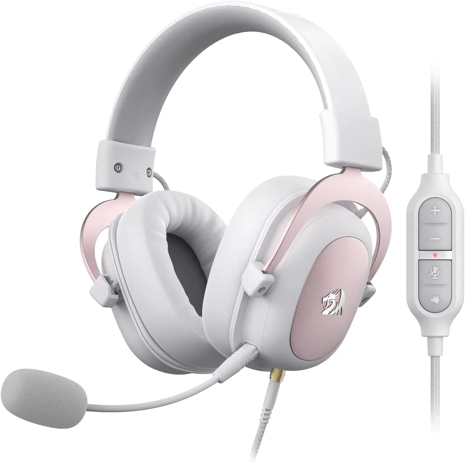 REDRAGON H510 Zeus Wired Gaming Headset - Pink