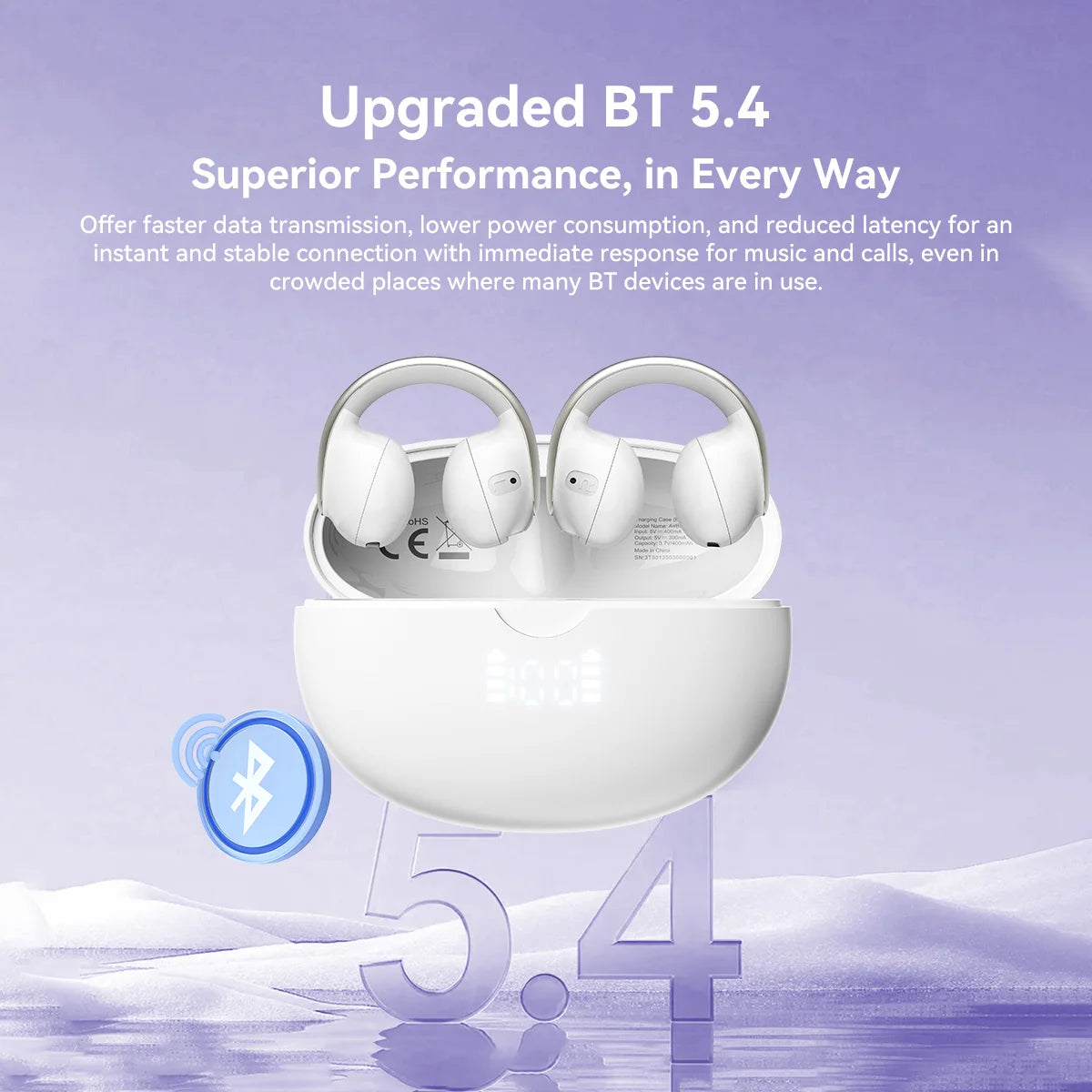 BLACKVIEW AirBuds 13 Bluetooth Wireless Open Ear Headphones