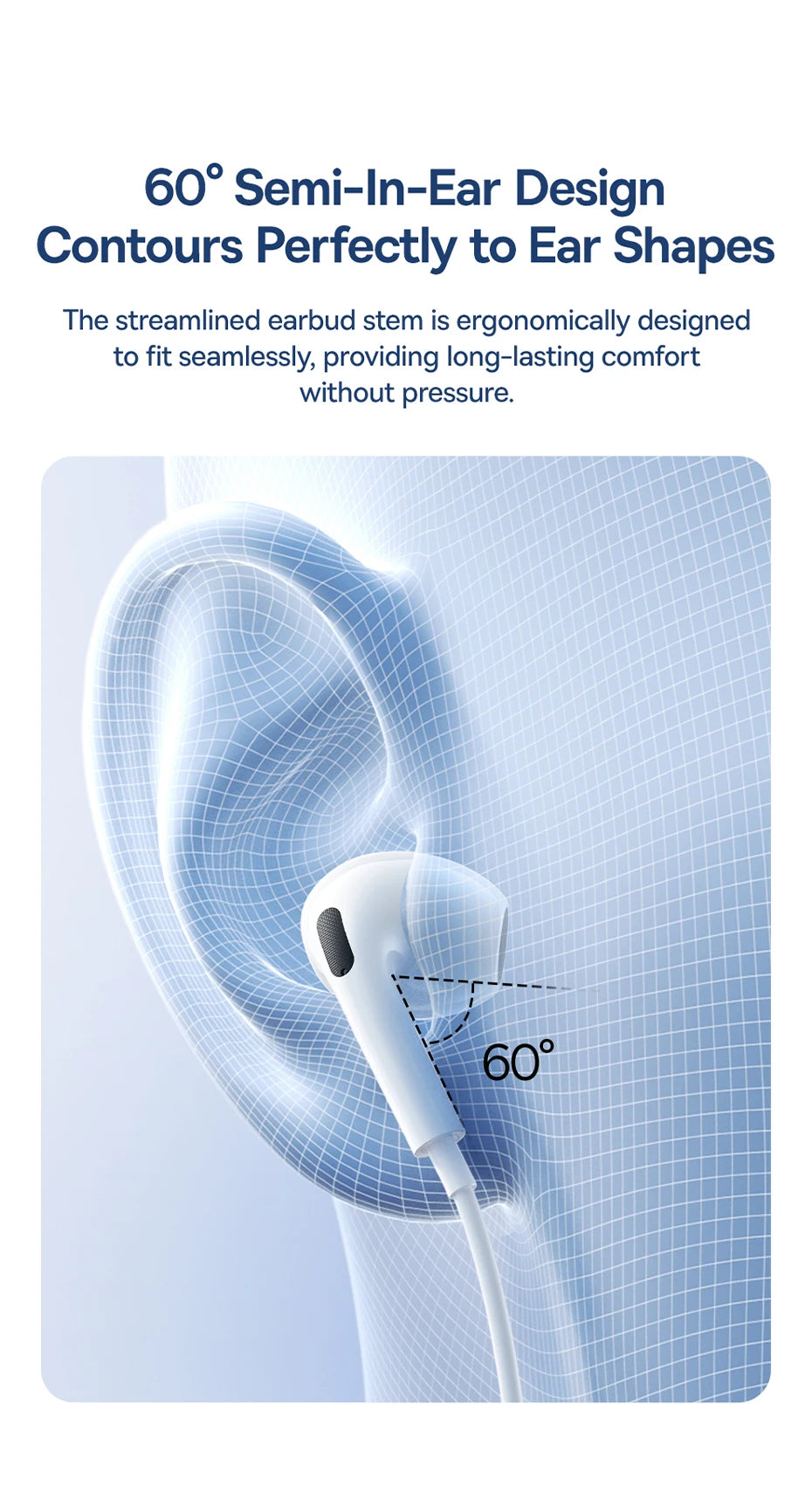 BASEUS Encok CZ19 In Ear Wired Earphones