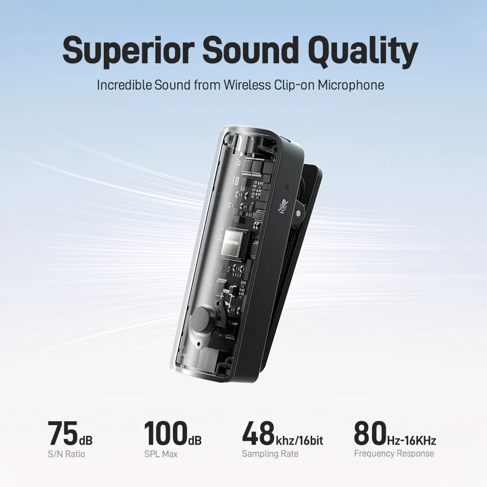 MAONO WM600S Professional Lavalier Wireless Microphone