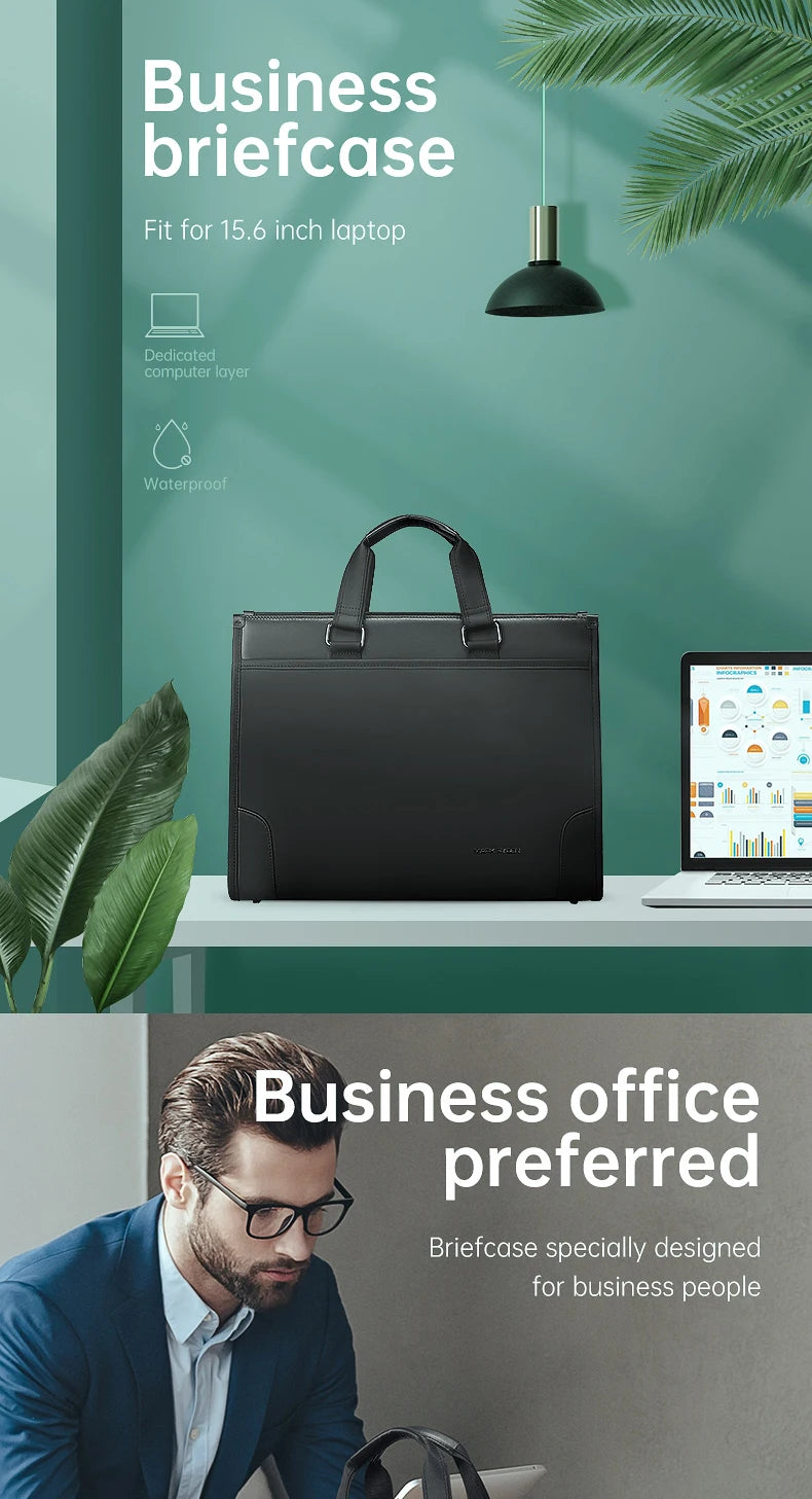 MARK RYDEN MR8003 Multifunctional Business Laptop Bag
