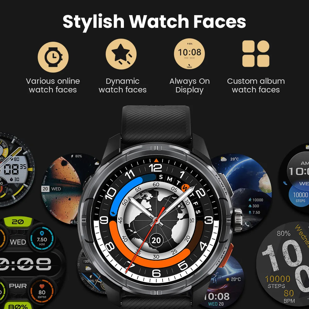 HAYLOU Solar Ultra 1.60" AMOLED GPS Smart Watch