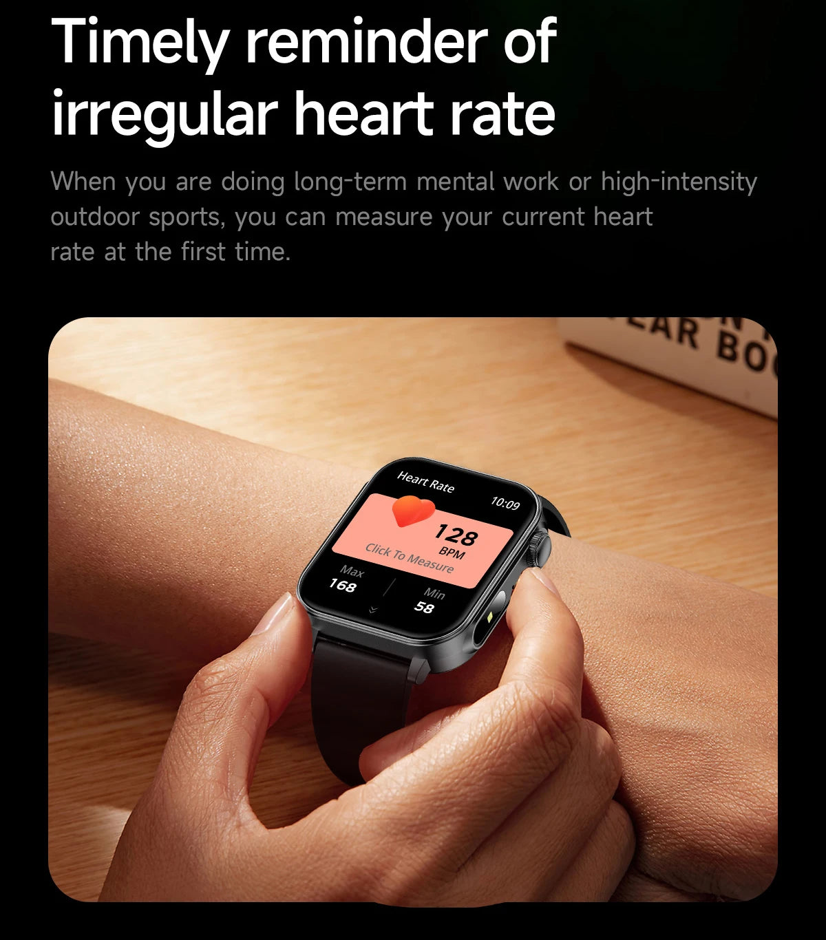 COLMI P80 1.83" HD Smart Watch with Flashlight