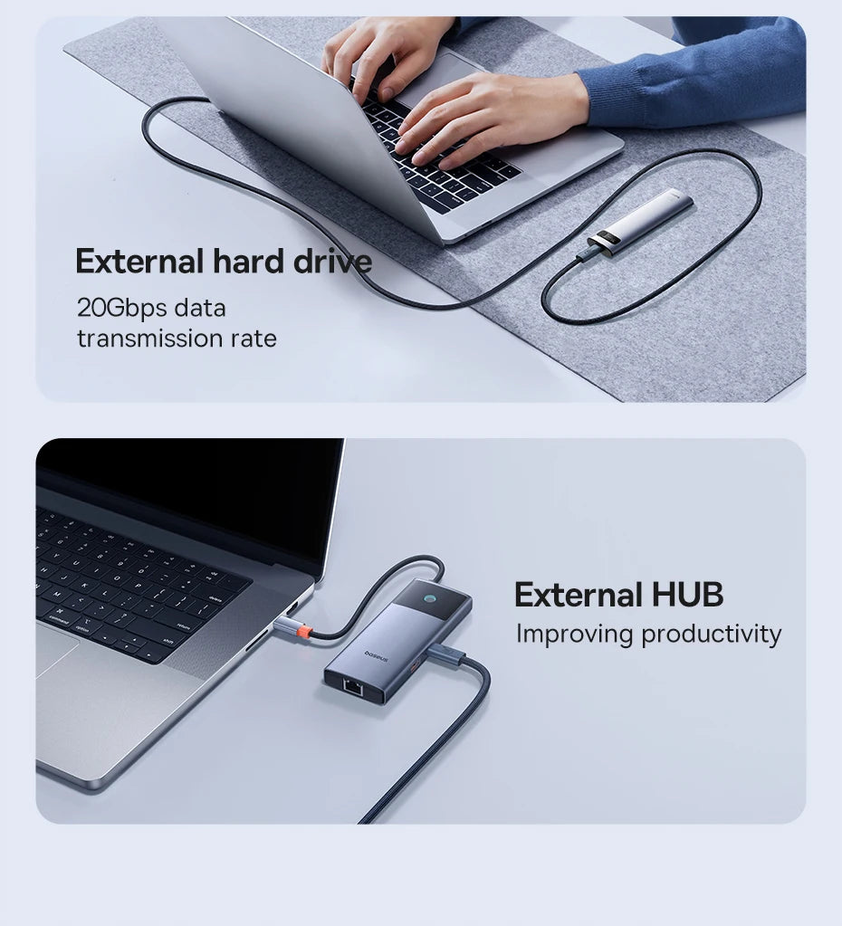 BASEUS Flash Series 240W Type-C to Type-C Charging and Data Cable