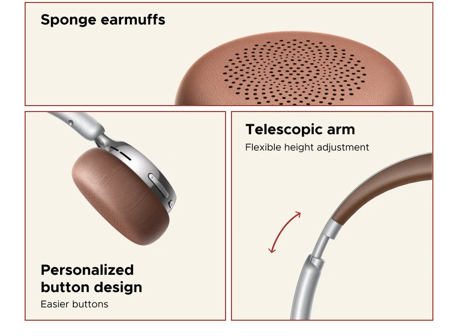 UGREEN Studio Plus Noise Cancelling Bluetooth Wireless Headphones