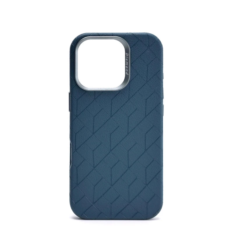 Patterned Leather MagSafe Case for Apple iPhone