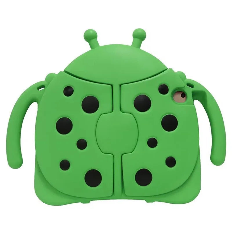 Lady Bug Cartoon Shockproof and Protective iPad Case for Kids