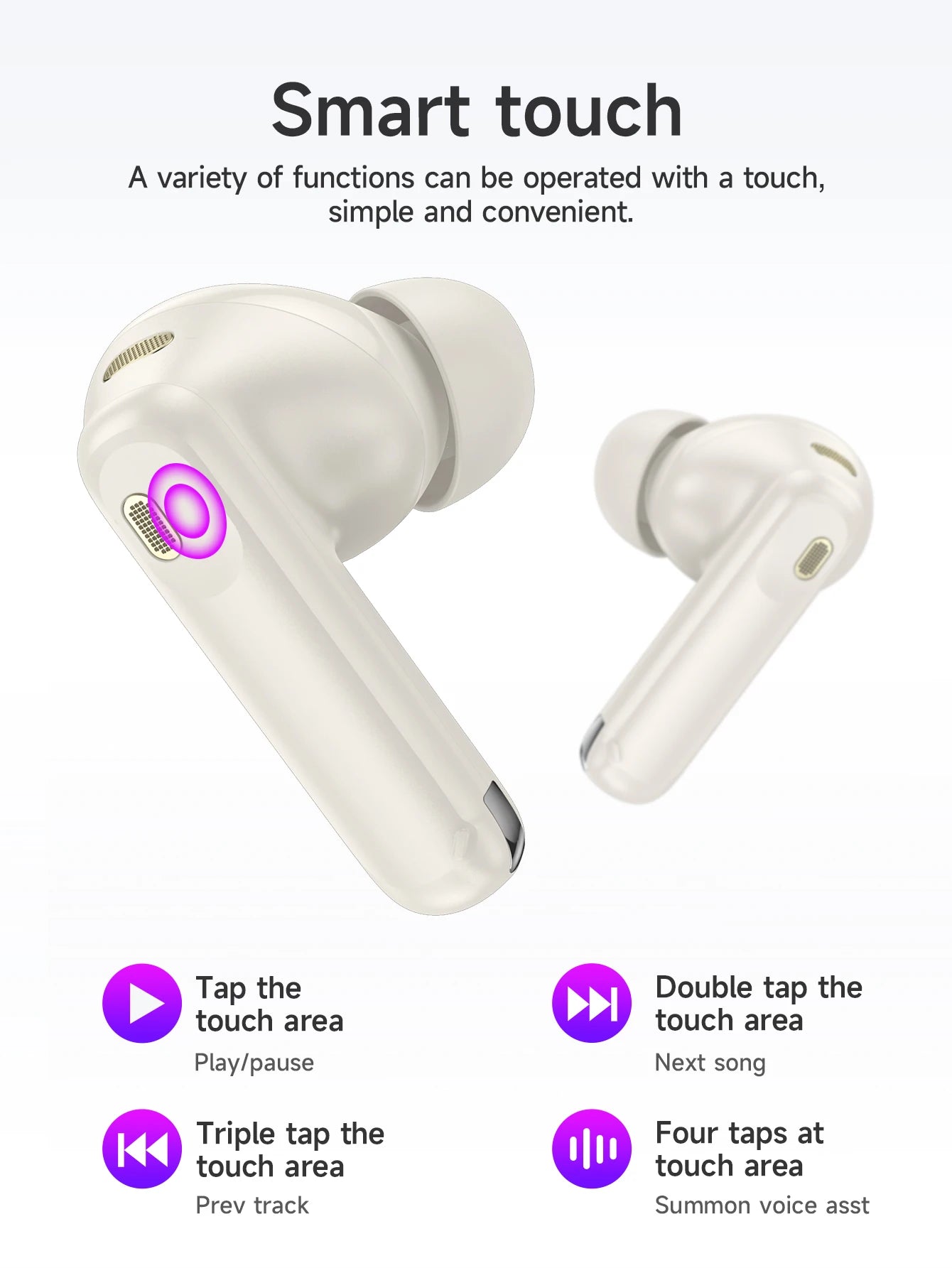 HOCO EQ21 Noise Cancelling Bluetooth Wireless Earbuds