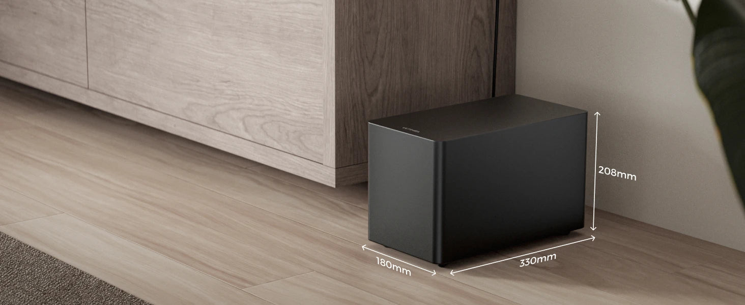 ULTIMEA Poseidon M60 Boom 5.1 340W Wireless Sound Bar with Dolby Atmos