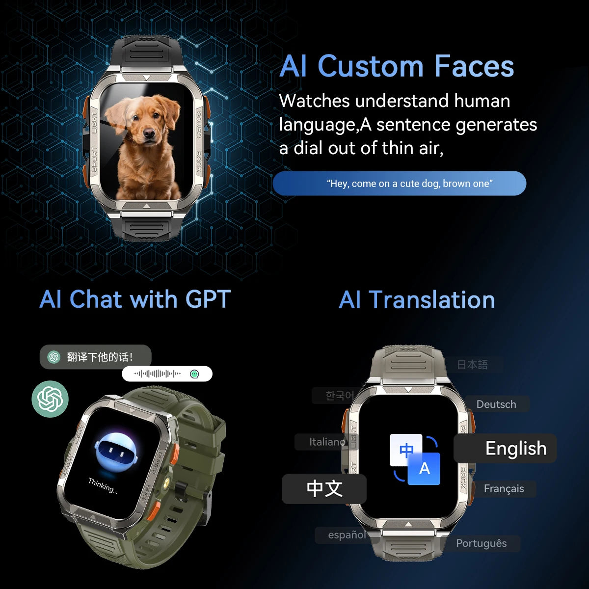 BLACKVIEW W80 Pro 1.91" GPS Smart Watch