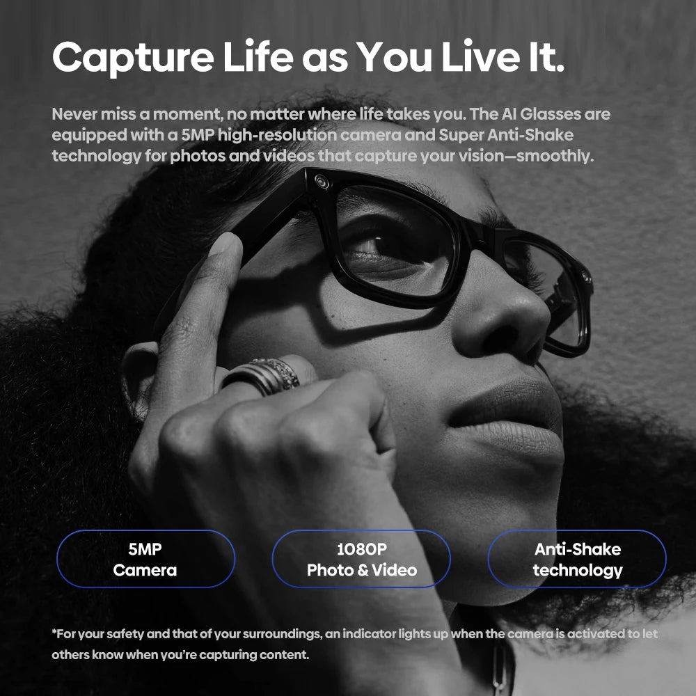 ZEBLAZE Smart Glasses with AI Assistant