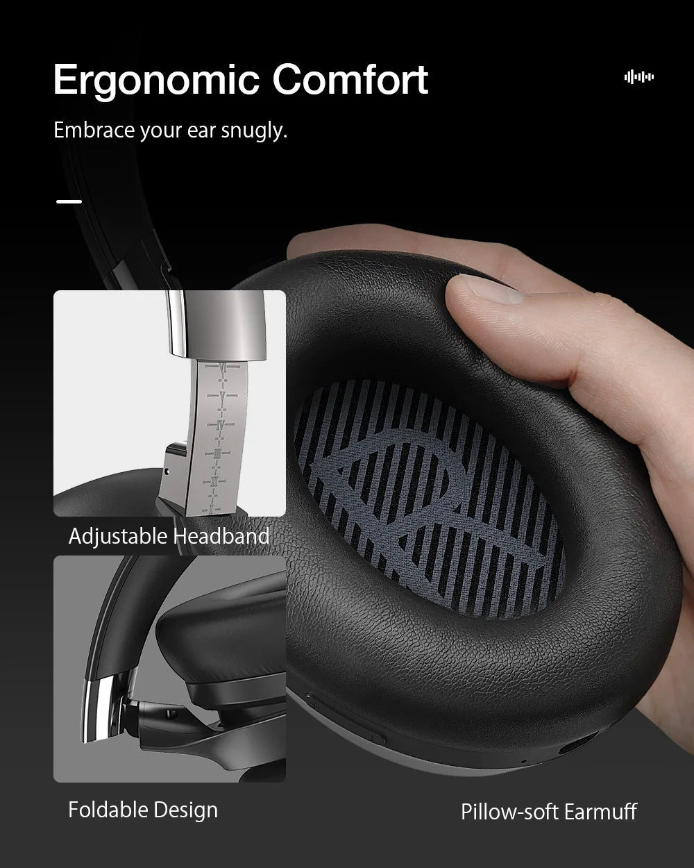 BLITZWOLF BW-HP5 ANC Bluetooth Wireless Headphones