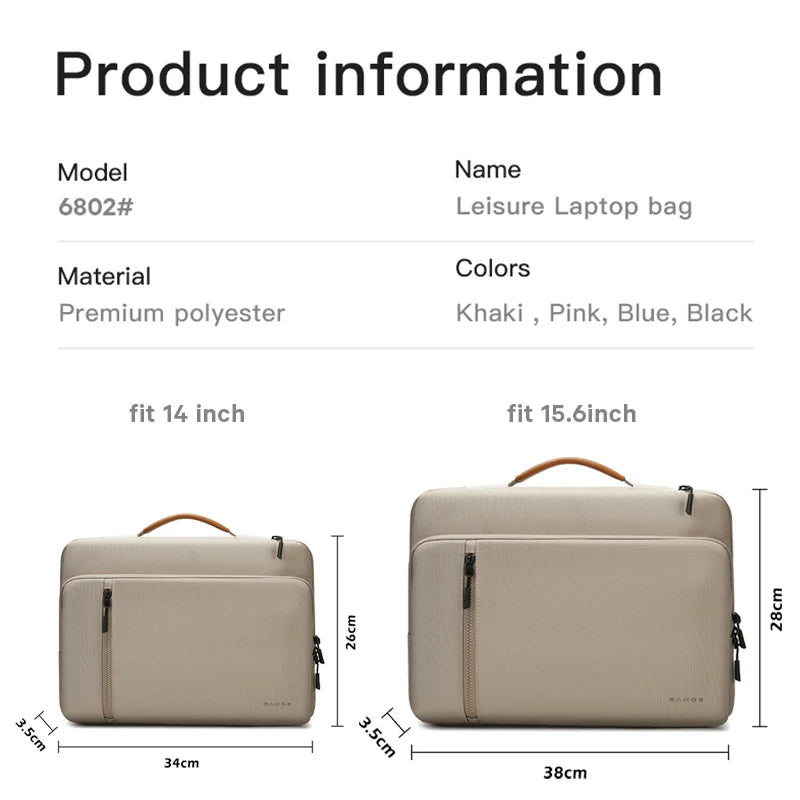 BANGE 14-15.6" Notebook & Laptop Bag