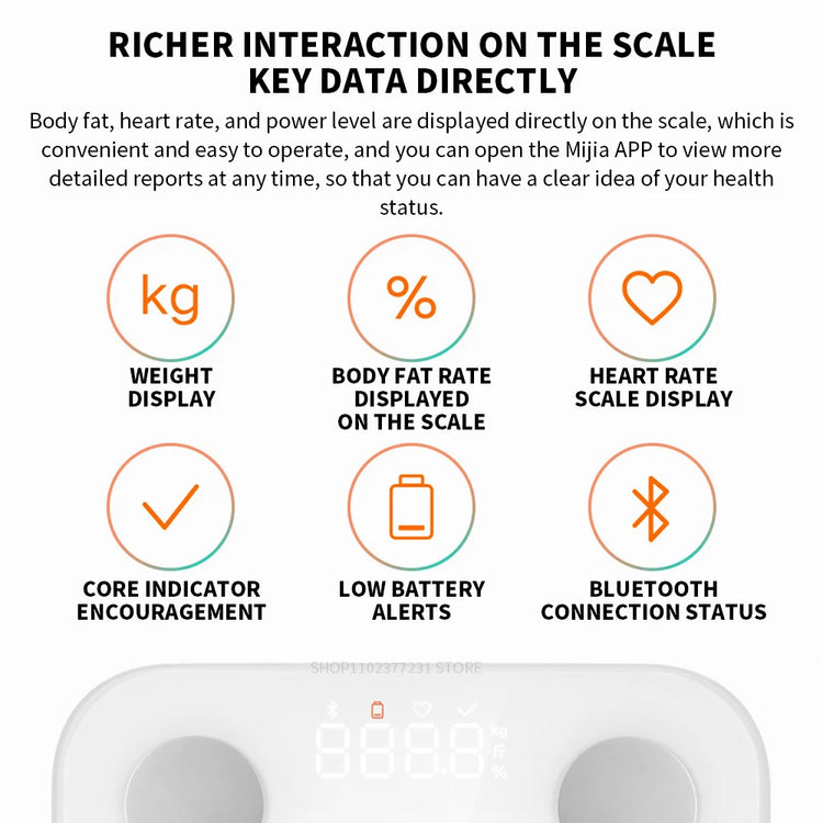 Digital weighing scales for home