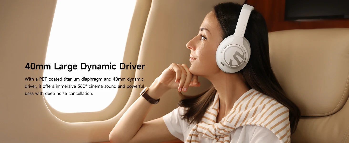 EDIFIER Space Hybrid ANC Bluetooth Wireless Headphones
