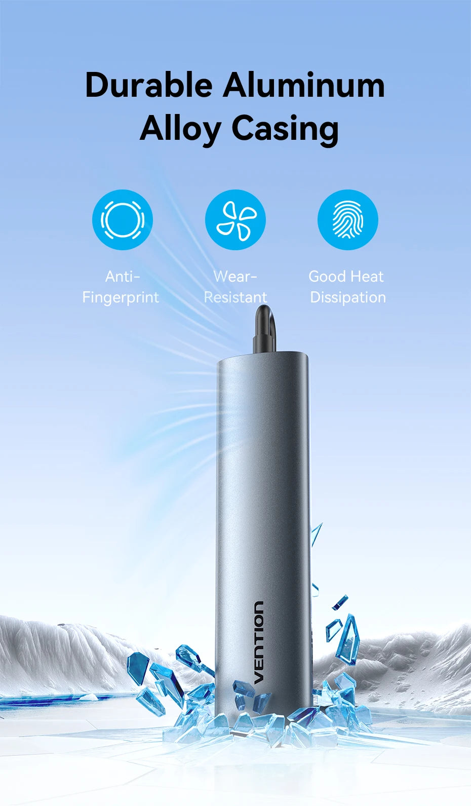 VENTION 5in1 Multiport Adapter and Docking Station