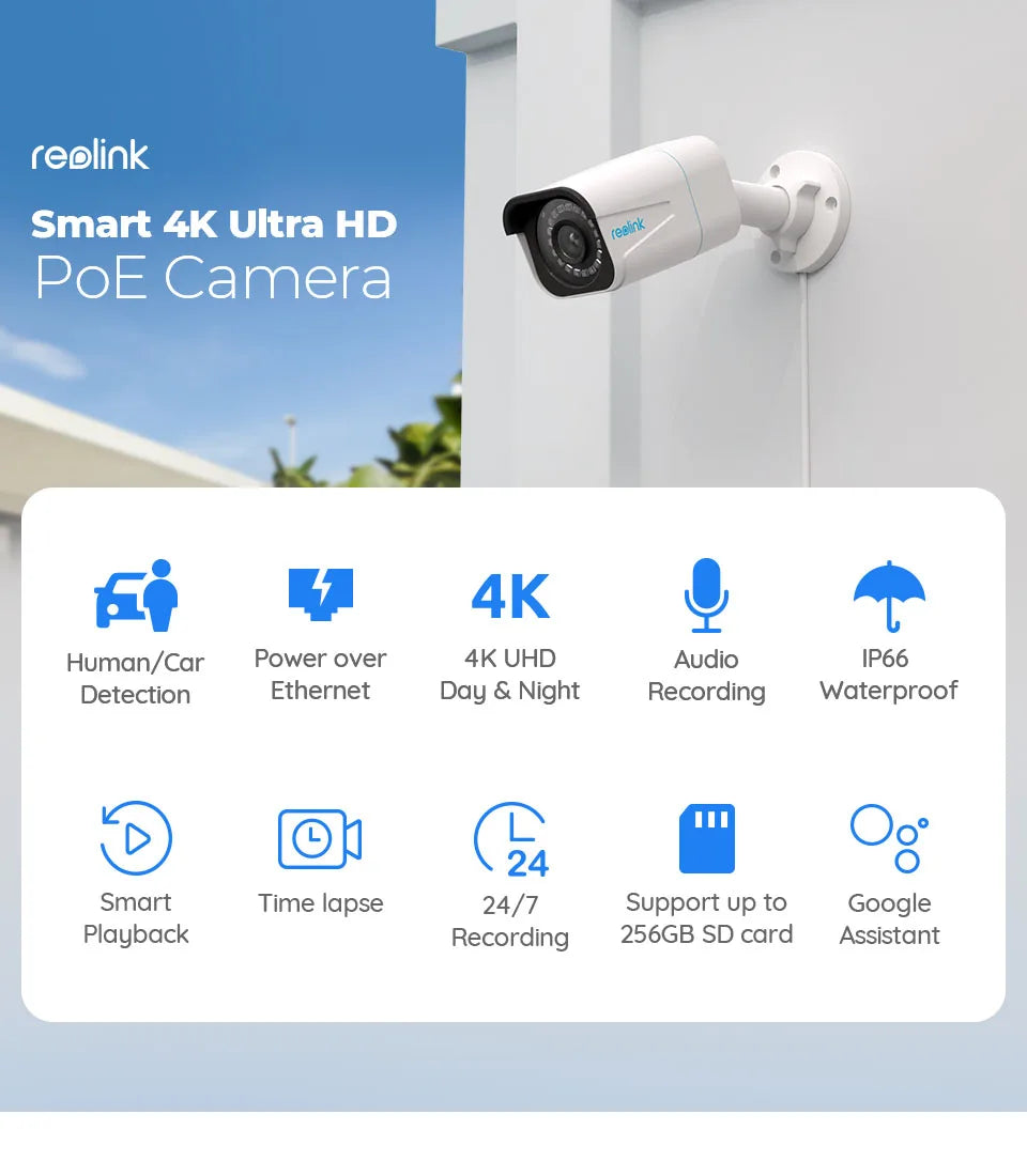 REOLINK RLC-811A 8MP Smart Home Security Camera