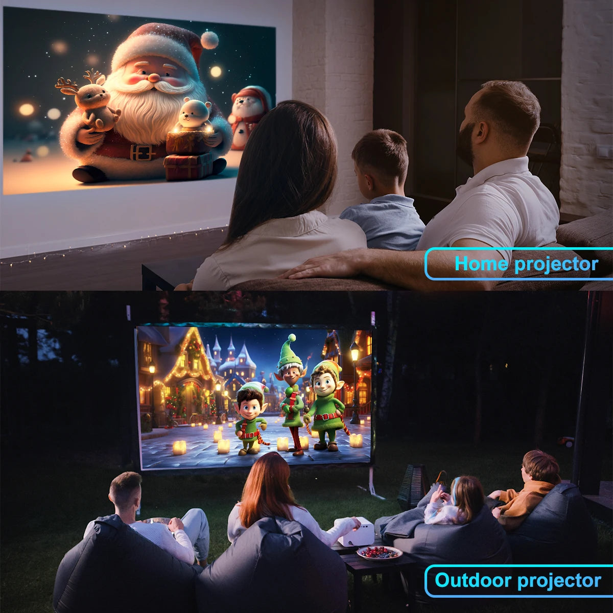MAGCUBIC HY320 Portable Home Cinema Projector