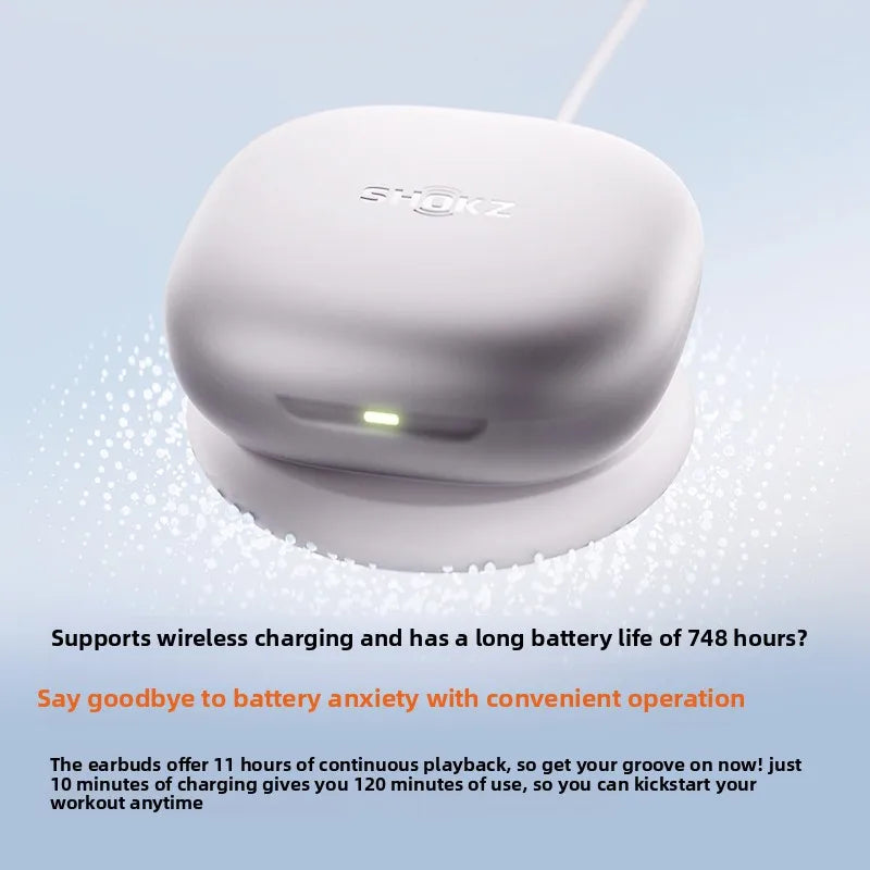 SHOKZ OpenFit 2+ Open-Ear Headphones