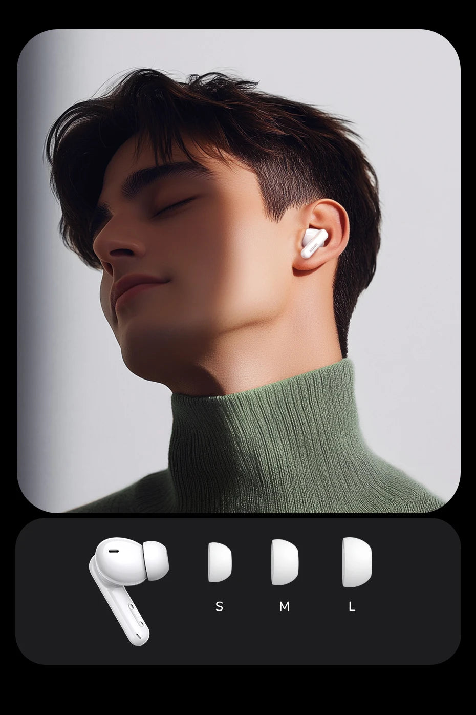 UGREEN EchoBuds Magic ANC Bluetooth Wireless Earphones