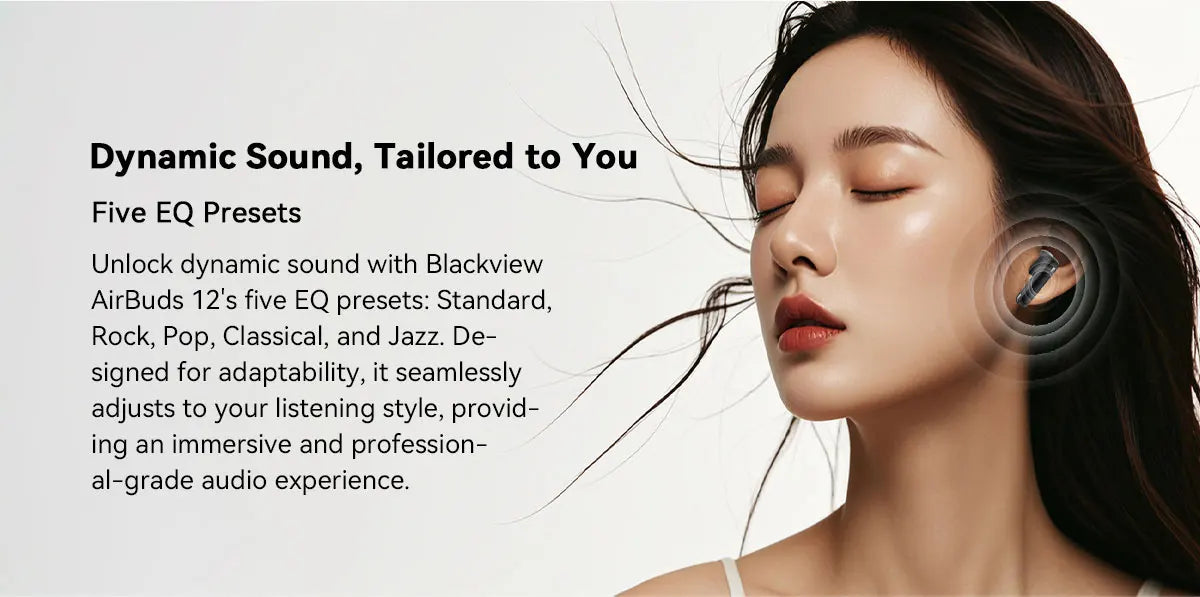 BLACKVIEW AirBuds 12 TWS Bluetooth Wireless Earphones