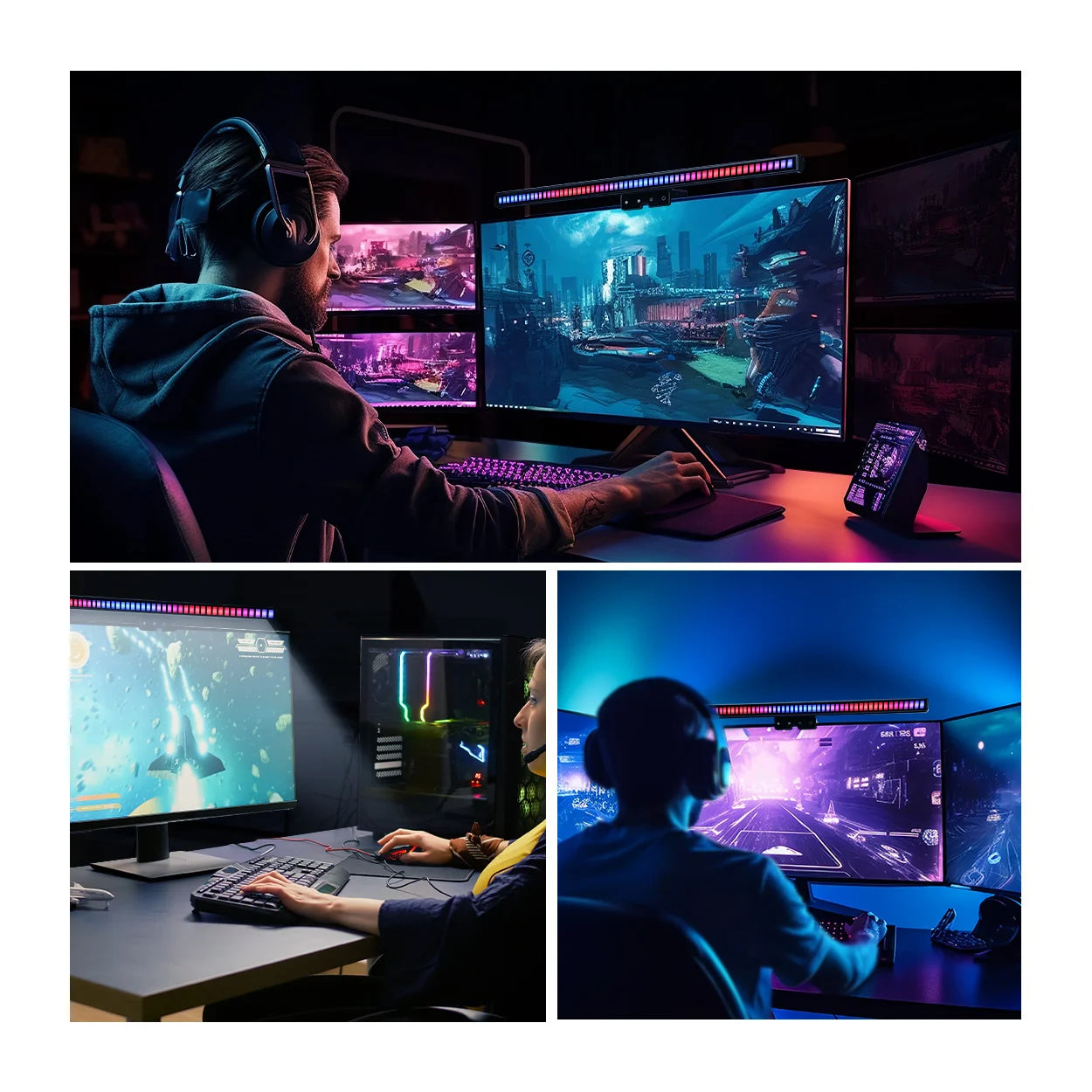 BLITZWOLF BW-CML4 RGB Computer Monitor Screen Light