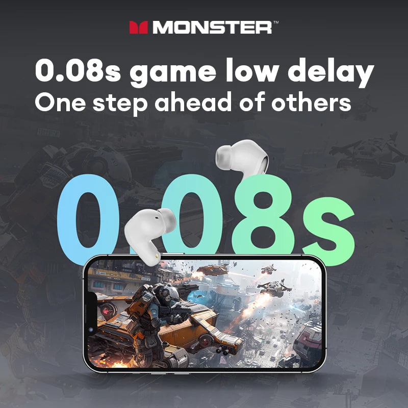 MONSTER Maxstar MQT52 Bluetooth Wireless Earbuds