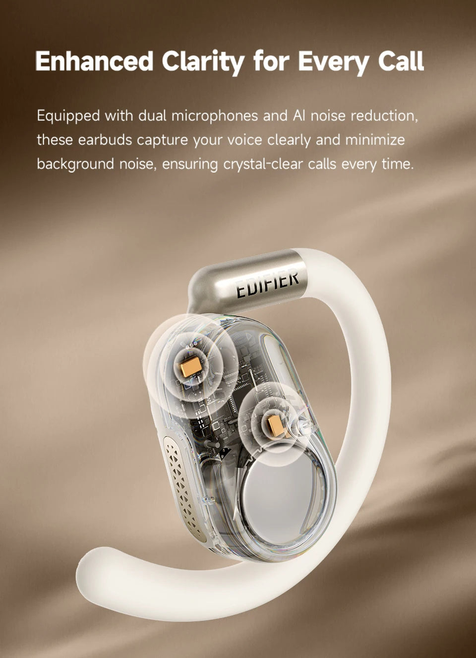 EDIFIER A6 TWS Bluetooth Wireless Open-Ear Earphones
