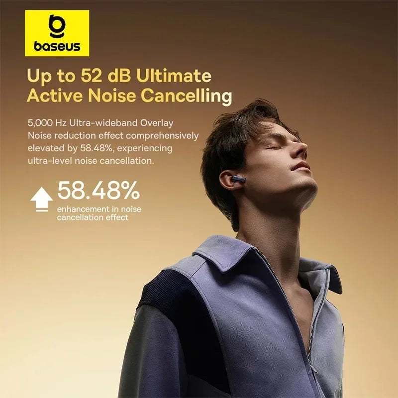 BASEUS Bowie M2s Ultra ANC Bluetooth Wireless Earphones