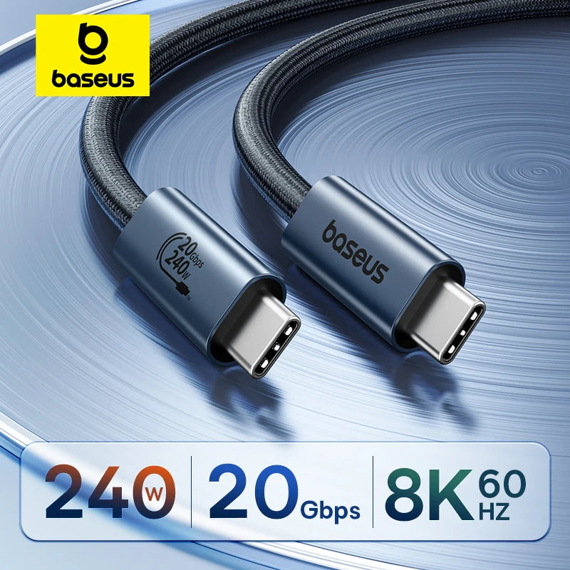 BASEUS Flash Series 240W Type-C to Type-C Charging and Data Cable