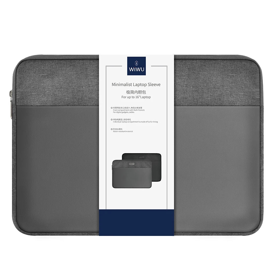 WiWU 13.3-16.2" Notebook and Laptop Sleeve for MacBook