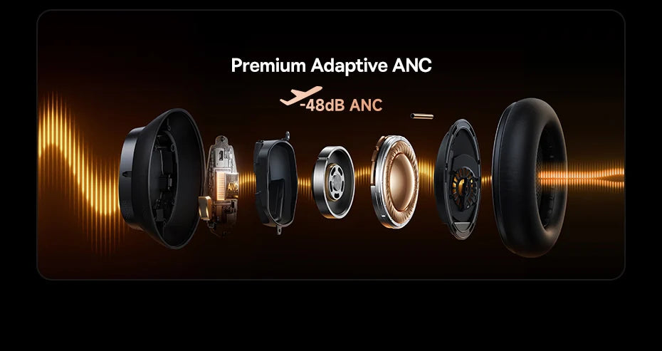 BASEUS Inspire XH1 Active Noise Cancelling Bluetooth Wireless Headphones