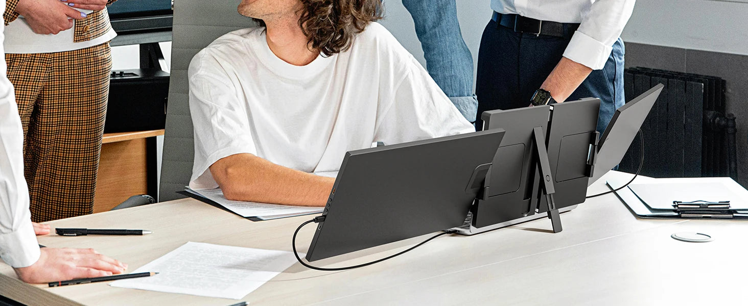 DOPESPLAY Full HD 15.6" Portable Monitor and Laptop Screen Extender