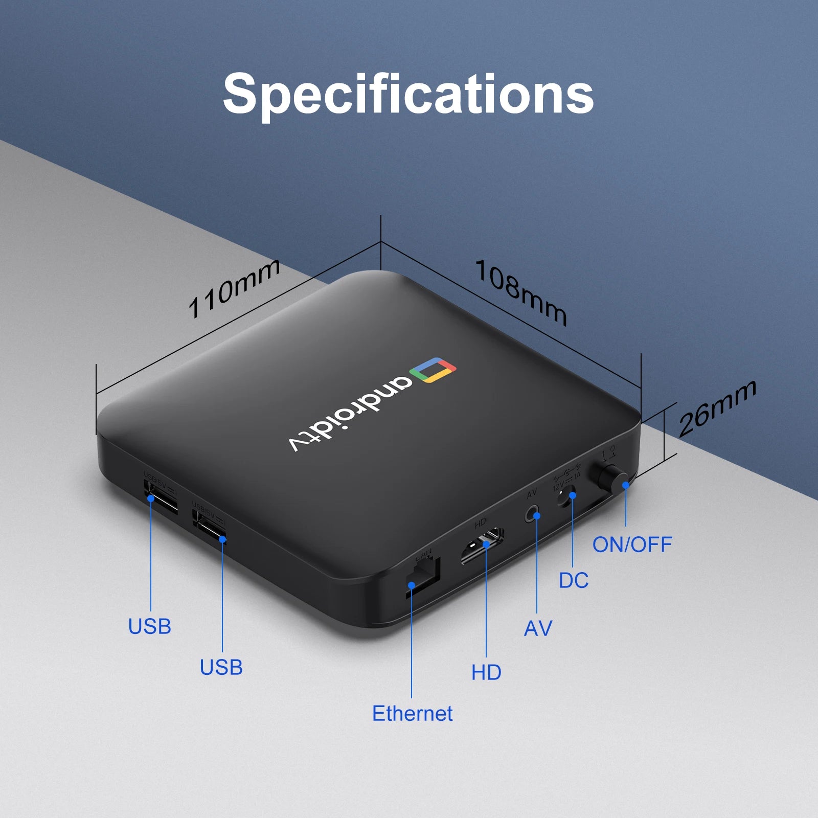 H96 Max 4K Android TV Box with Google Assistant