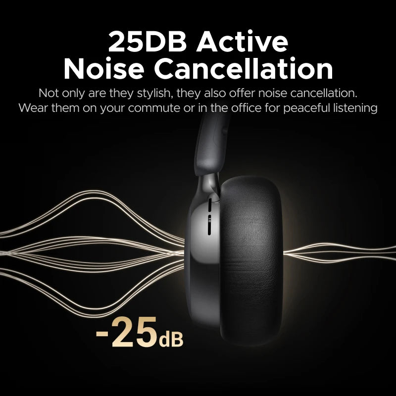 UGREEN Studio Plus Noise Cancelling Bluetooth Wireless Headphones