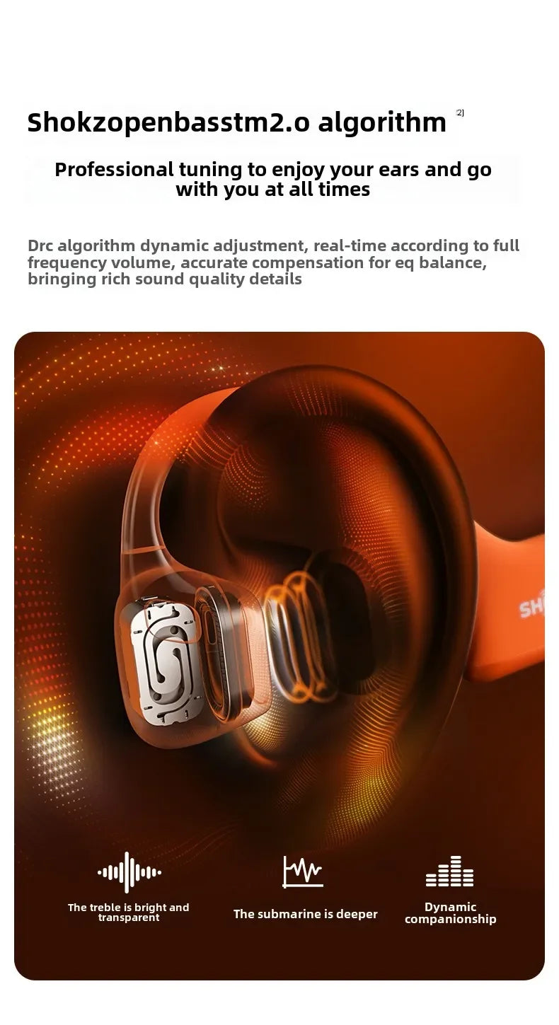 SHOKZ OpenRun Pro 2 Bone Conduction Sports Headphones