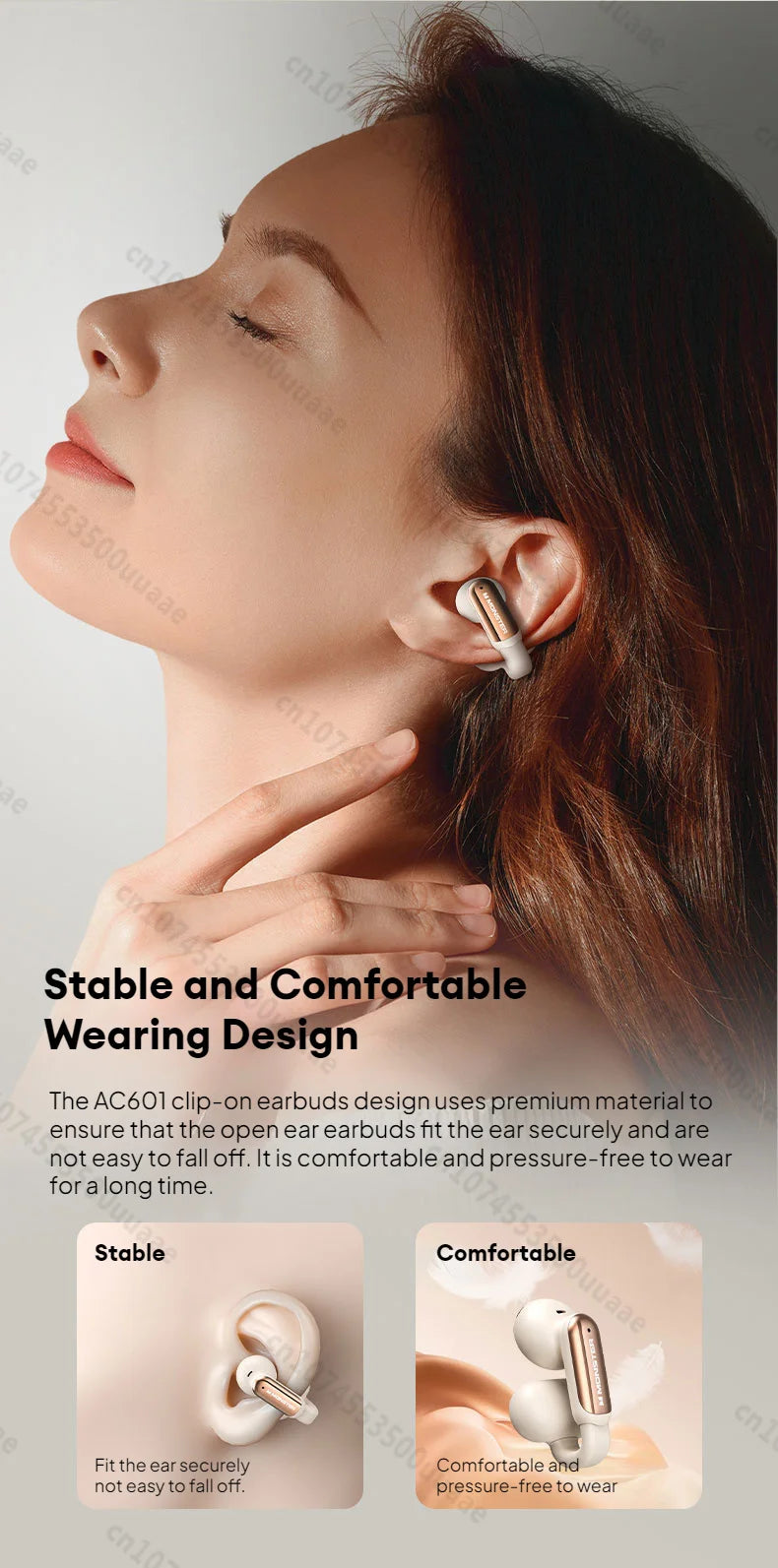 Ac601 MONSTER AC601 Bluetooth Wireless Open Ear Headphones | Wireless ...