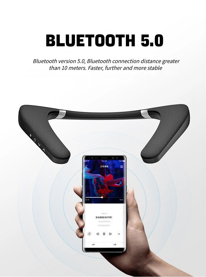MONSTER Boomerang Portable Bluetooth Wireless Neckband Speaker