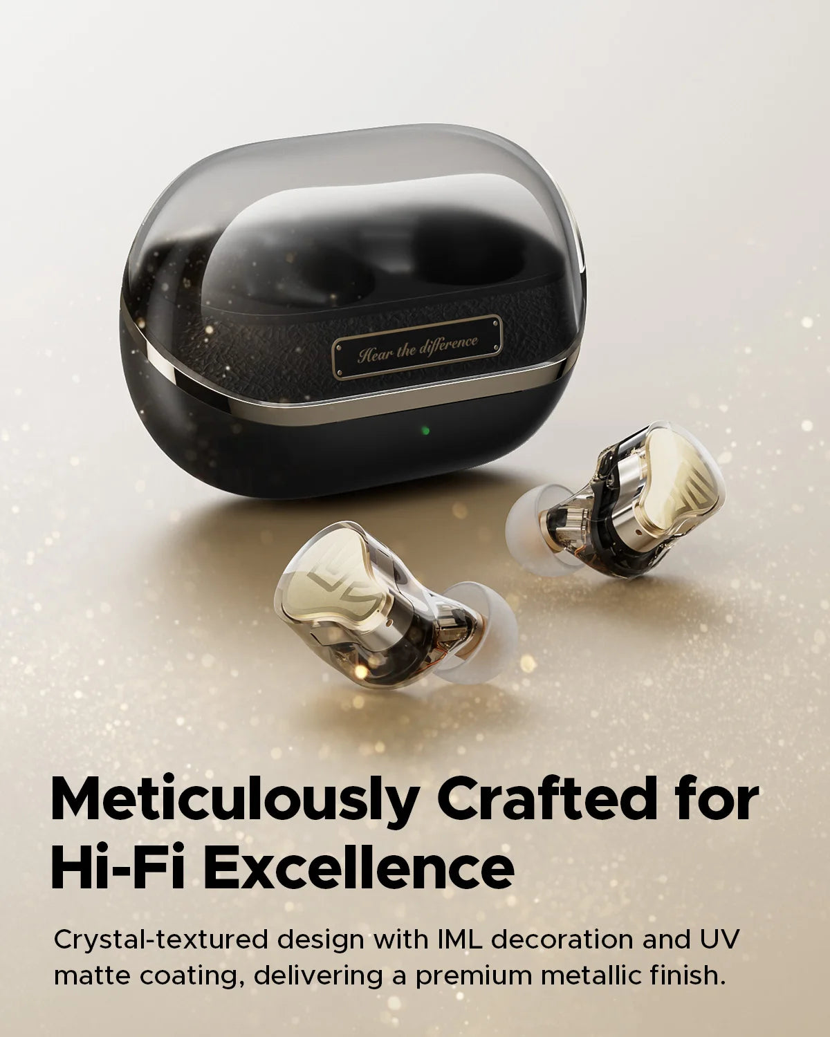 SOUNDPEATS H3 Adaptive ANC Bluetooth Wireless Earphones