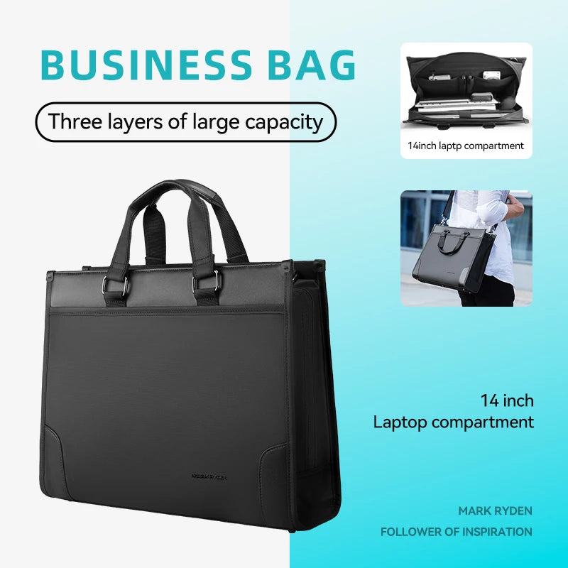 MARK RYDEN MR8003 Multifunctional Business Laptop Bag