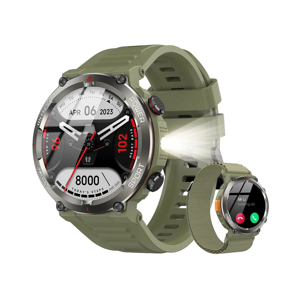 BLACKVIEW W50 Pro 1.45" Tactical Smart Watch