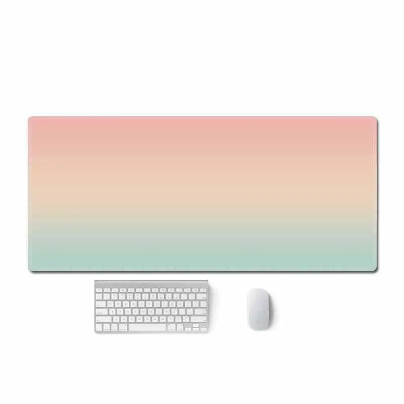 YSAGi Non-Slip Gradient Leather Desk Mat
